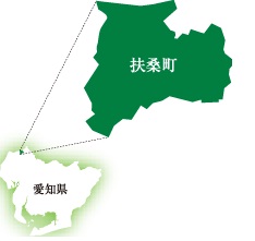 扶桑町位置図