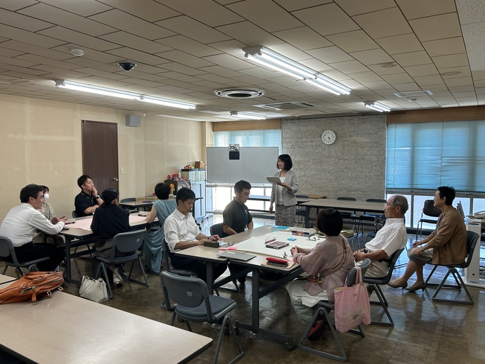 第1回地域学校協働活動研修会の様子