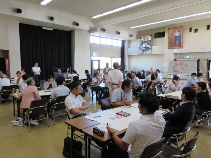 第2回地域学校協働活動研修会の様子