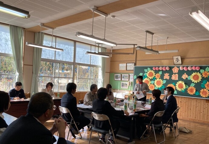 CS地域学校協働活動研修会の様子