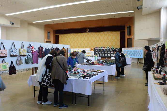 文化協会　作品展示の様子
