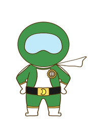 スヤスヤマンのイラスト