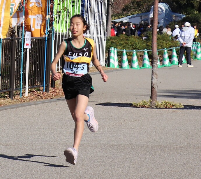 走っている写真