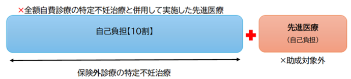 助成の対象外になる治療