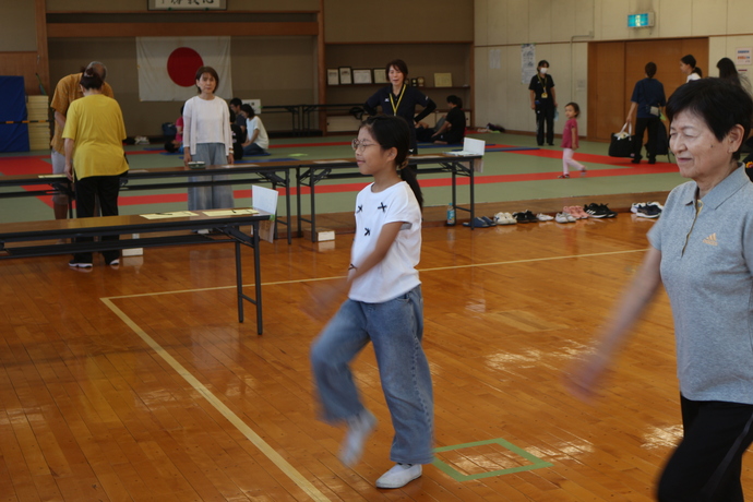 足踏み